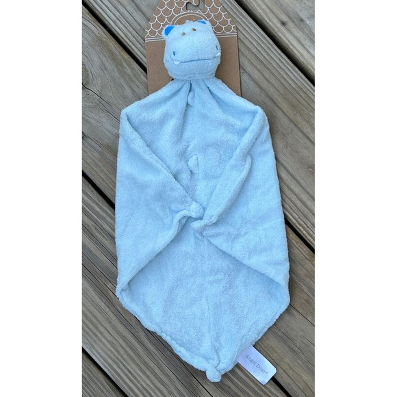 Angel Dear Other Angel Dear Baby Boy Hippo Light Blue Lovey